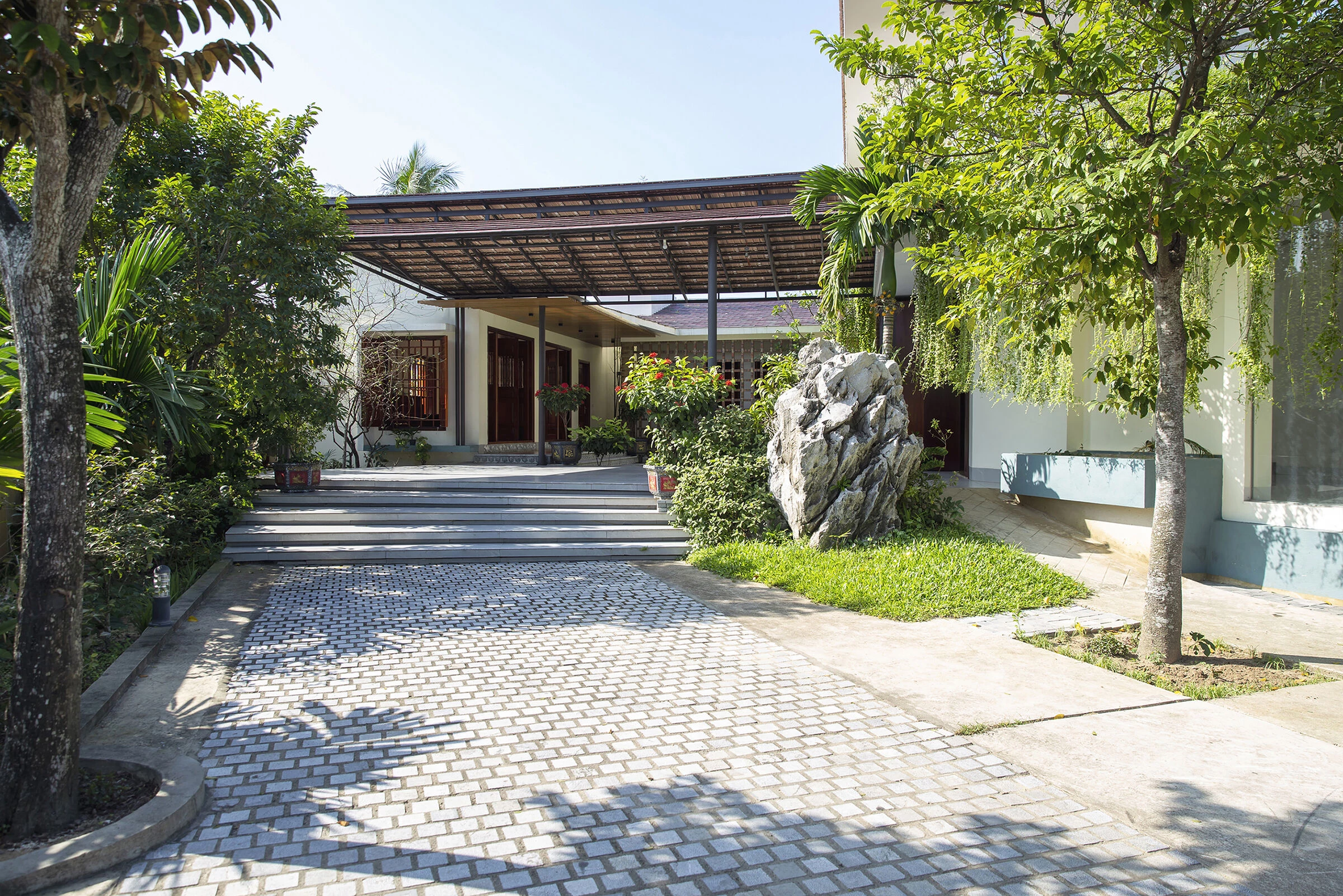 T3 House · 传统与现代相融合的乡村住宅设计丨越南丨ecmo architect-42