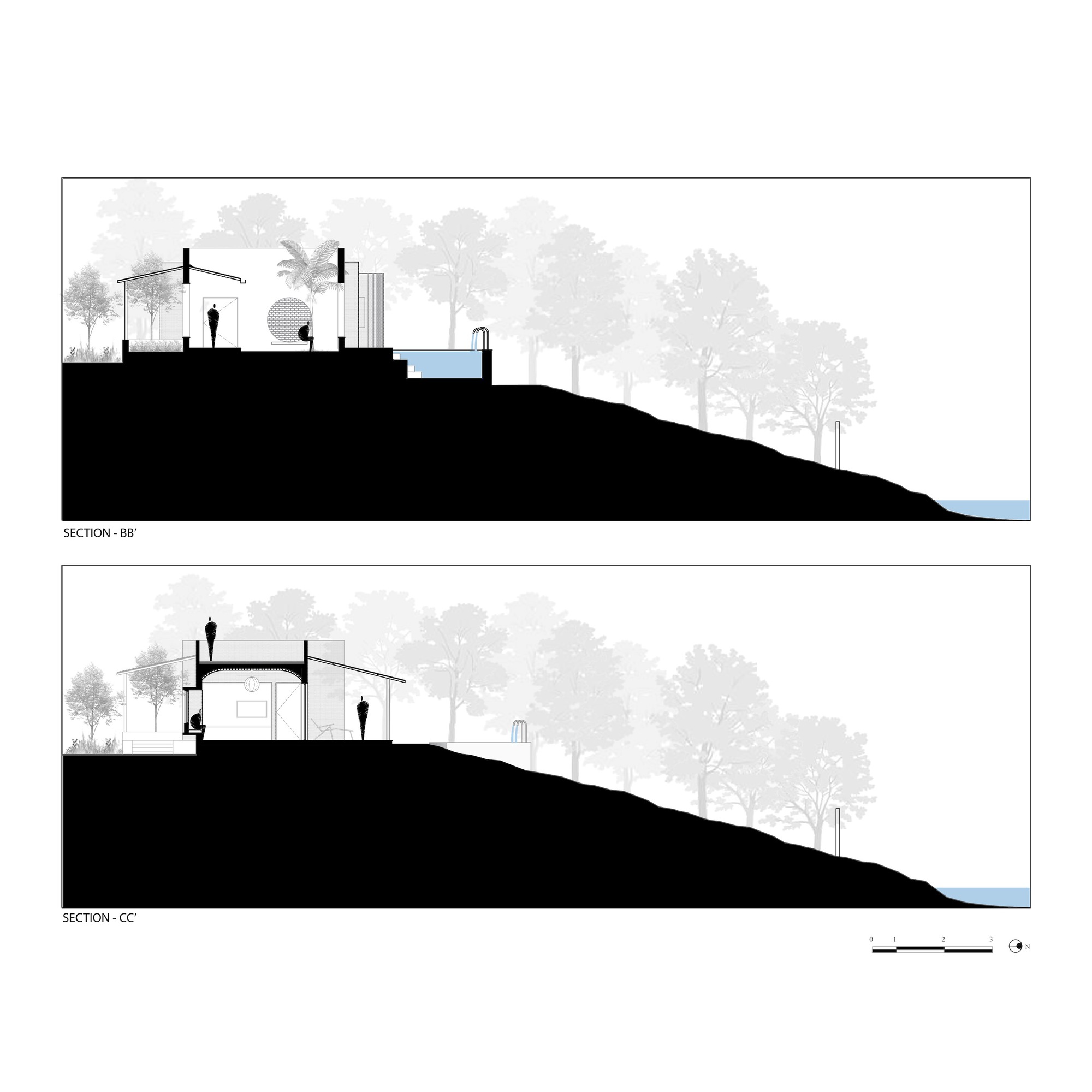 水畔四合院丨印度丨Studio DesignSeed-33