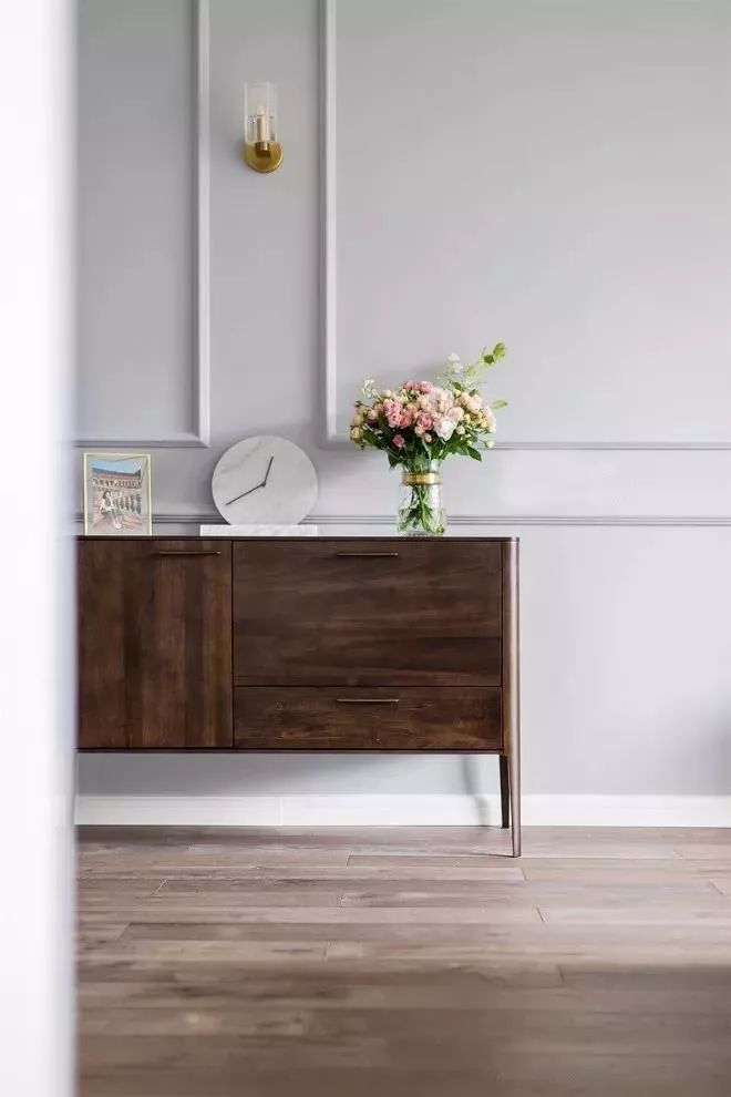 80㎡混搭三居,温馨收纳空间设计-21