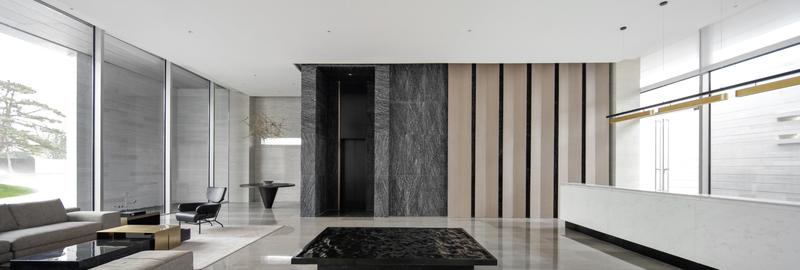 南昌华侨城万科纯水岸售楼处，极简禅意融入自然之美-29