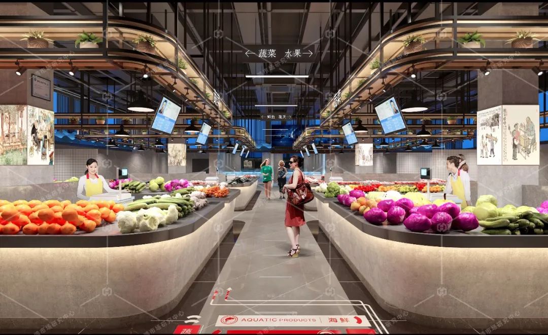 未来社区理念下，农贸综合体成为最佳CP！-90