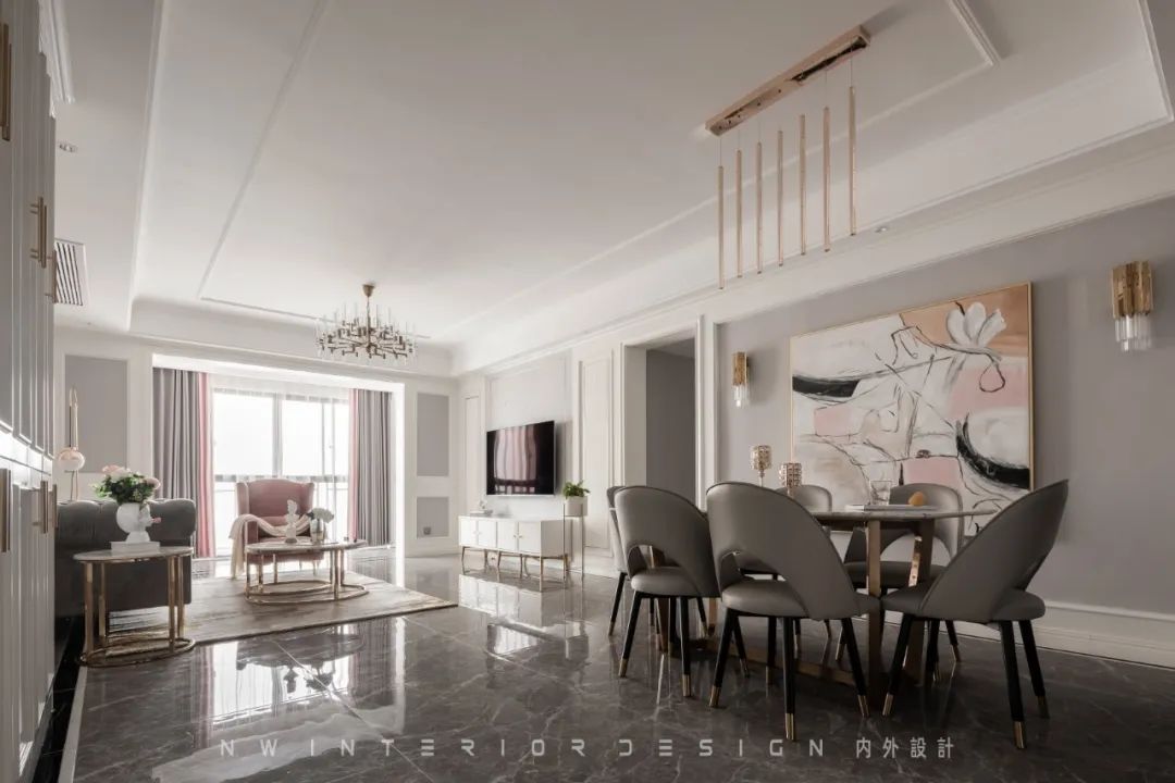 岳阳吉祥嘉年华秦宅 | 刚柔并济的轻奢空间-32