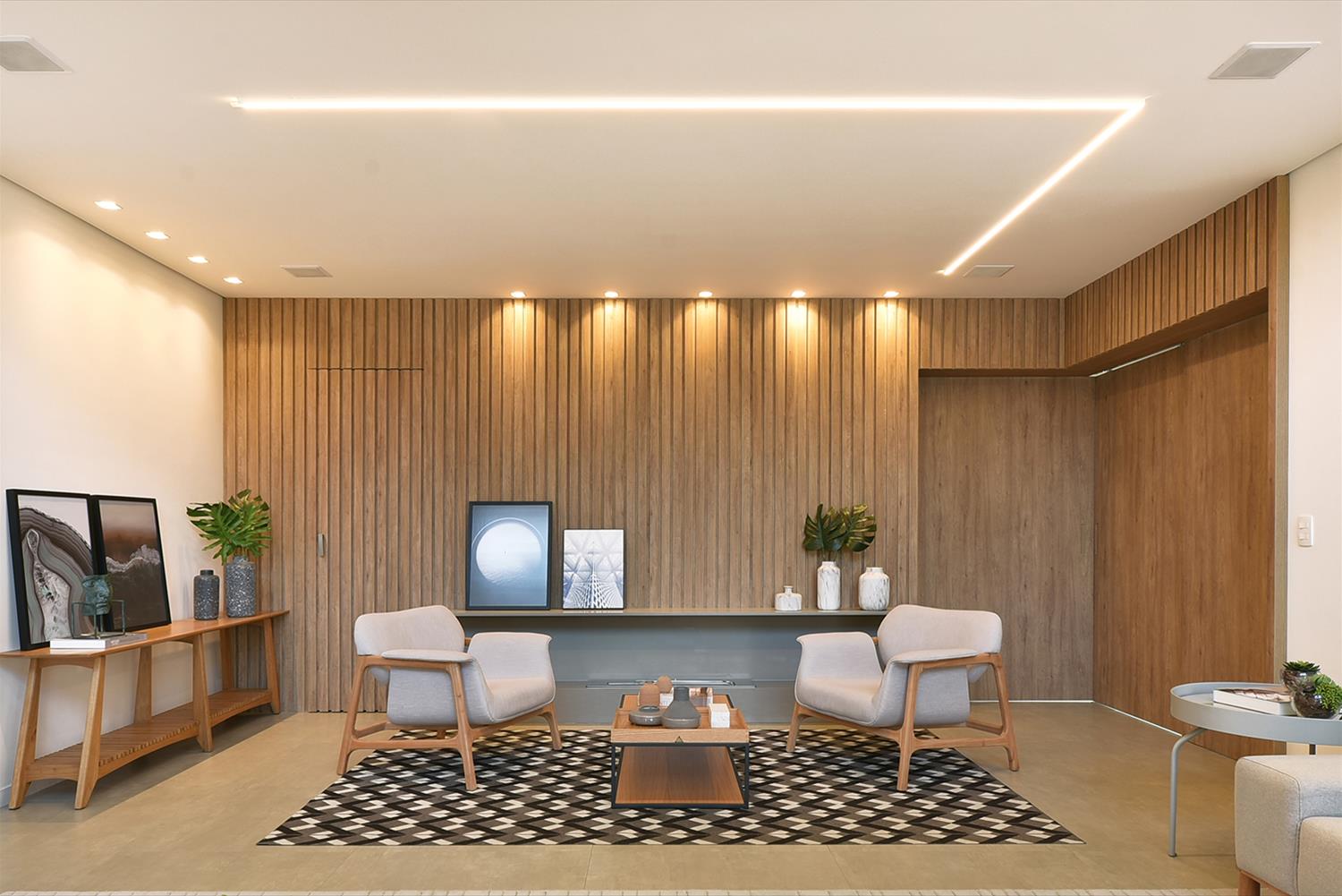 巴西 Cobertura CT 公寓 | 木质与玻璃的完美结合-1