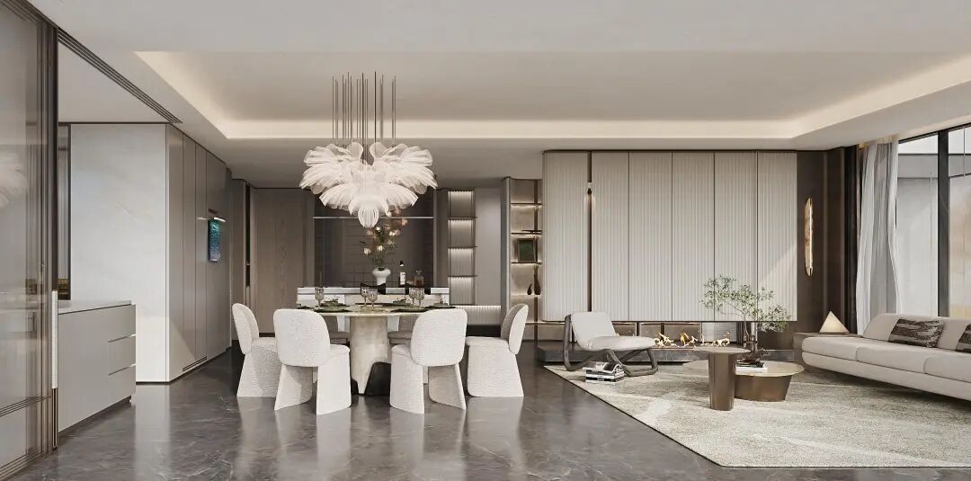 WSD·世尊丨成都「金茂璞逸锦江」两套样板间&公区大堂&架空层-19