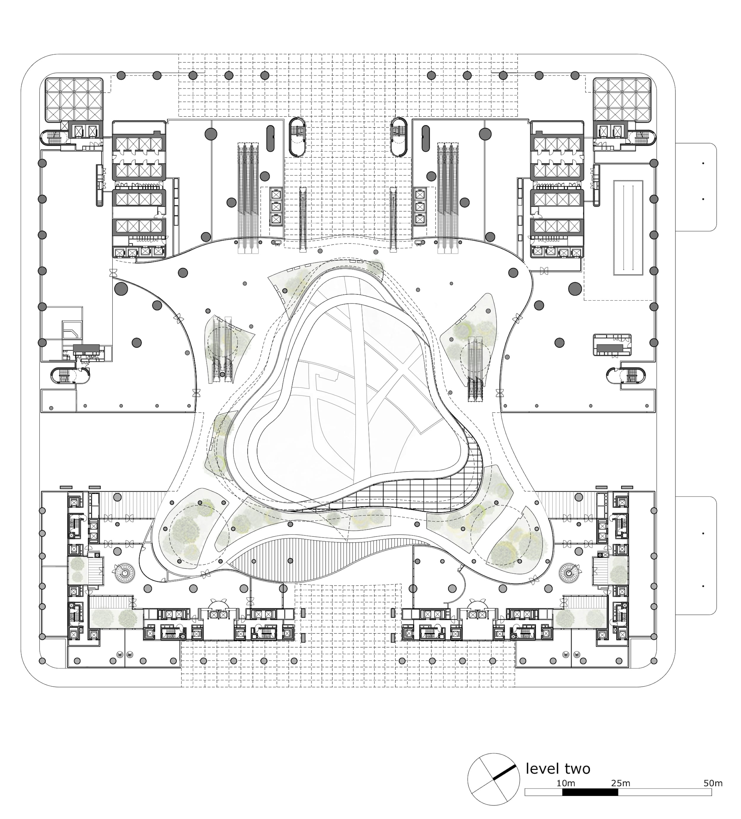 新加坡的绿色心脏,ingenhoven architects-27