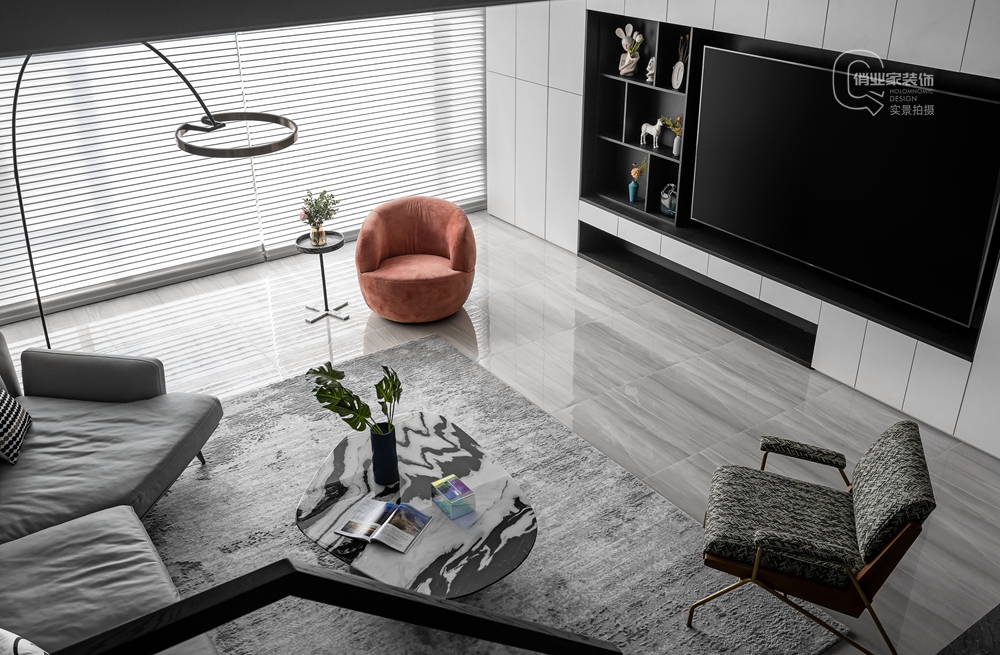 花溪半岛现代艺术风格装修案例丨中国重庆丨重庆俏业家装饰-32