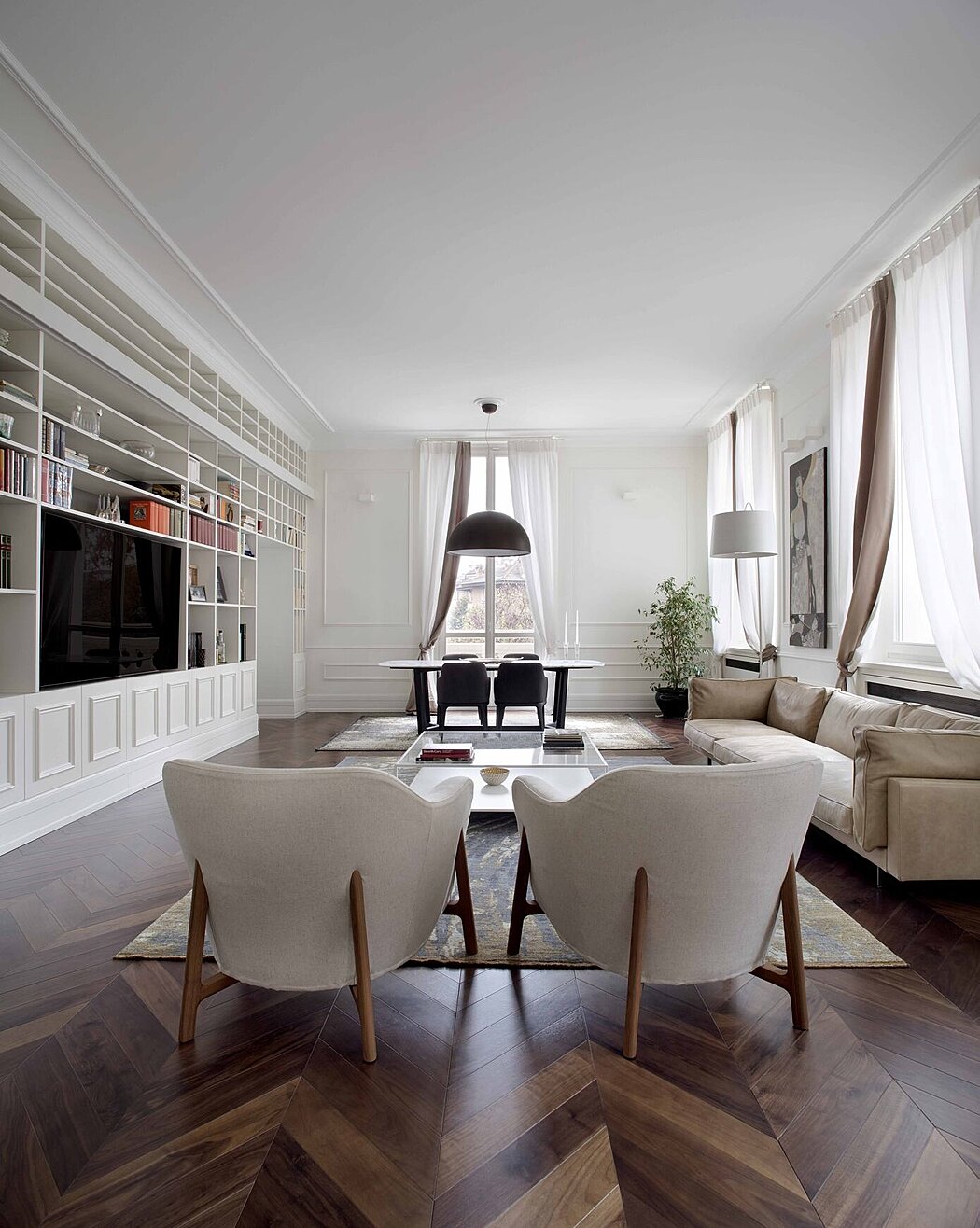 传统折衷主义住宅丨意大利都灵丨Vemworks Architects-4