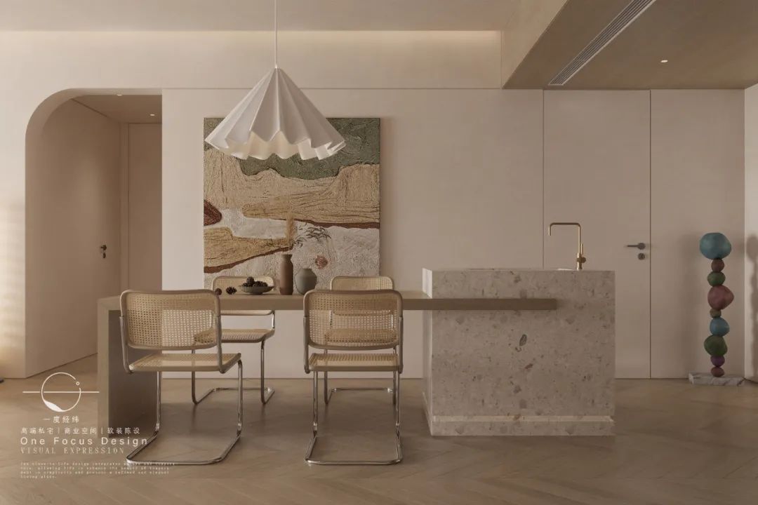 温馨奶油色,独特设计的广州家庭住宅丨中国广州丨一度经纬-16