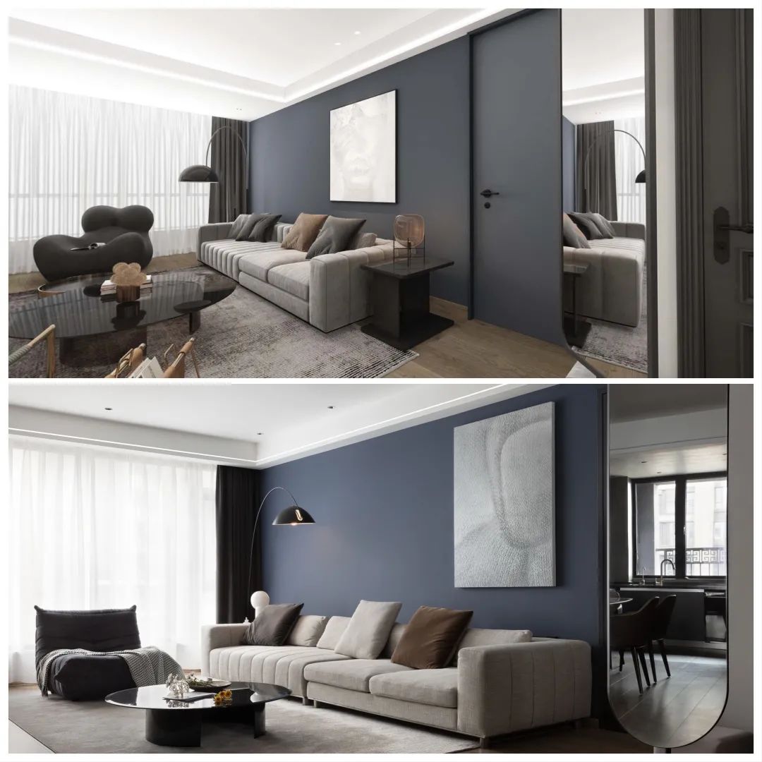 《光•影》 现代极简风格住宅设计丨浅尺住建-47