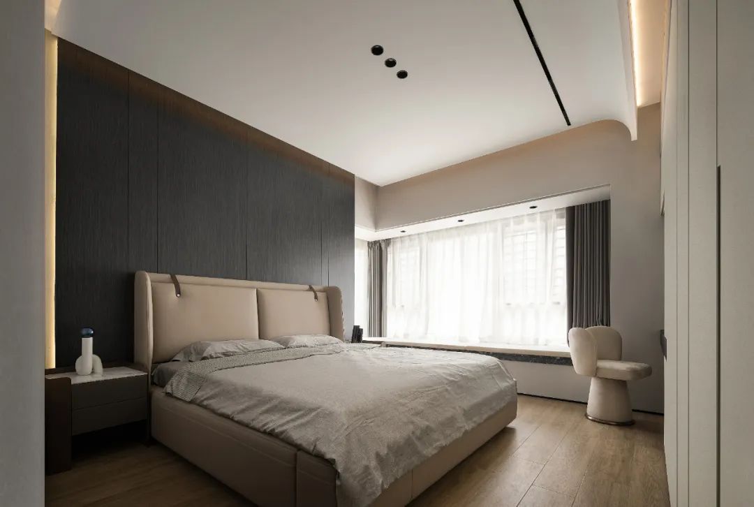 谁来了都说我家拉高了全小区颜值！180㎡大平层精装爆改，气质私宅就该这么装~-65