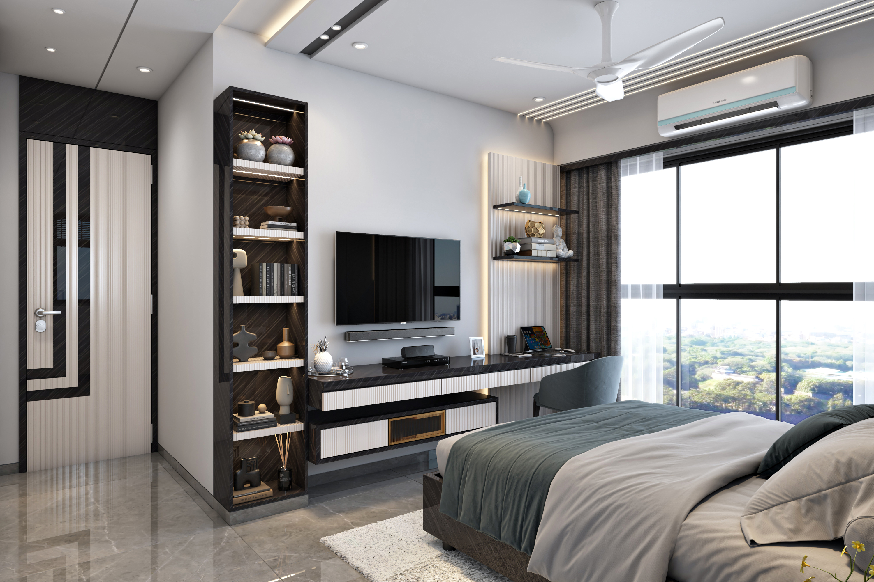 Mr. Prashant | 2Bhk | Interior Design 700 Sqft-4