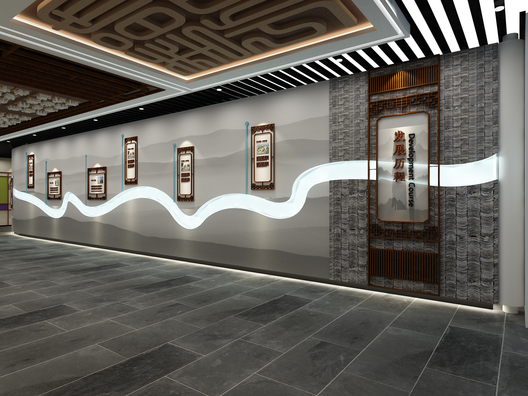 某校校史馆设计-8