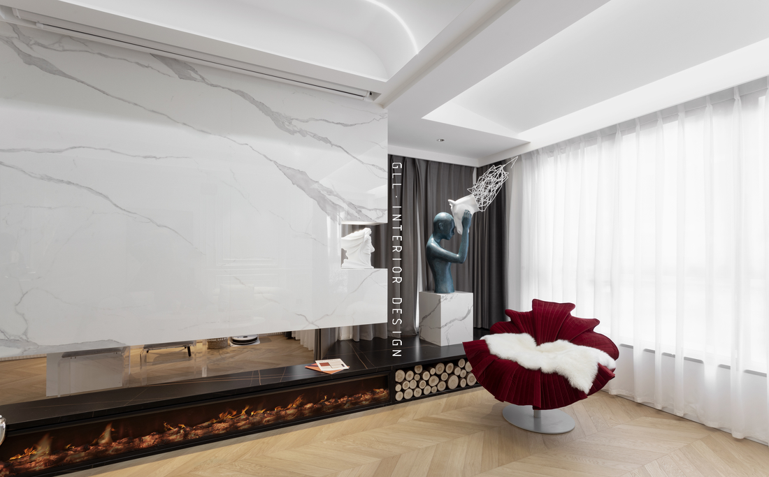 巧用移动墙板,打造半熟开放式厨房-15