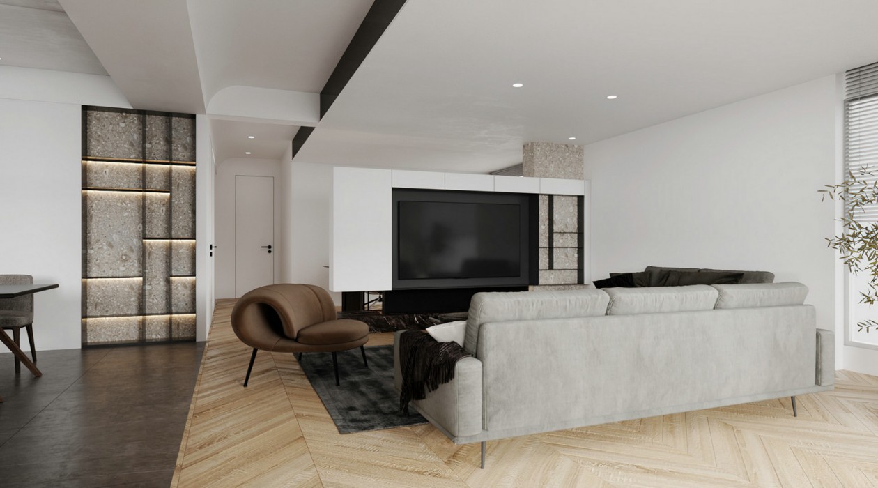 高级色系黑白灰空间搭配 超有气质-5