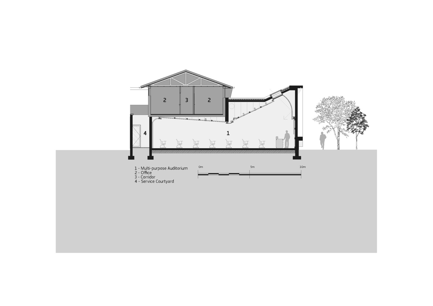 比勒陀利亚大学的哈菲尔德校区 Akanyang 建筑丨南非丨Two Five Five Architects-47