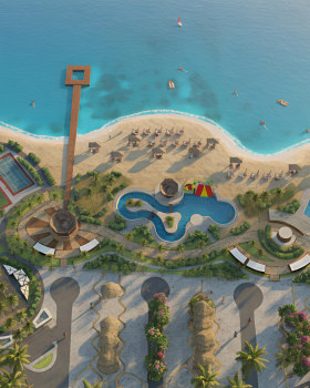 WHITE SAND BEACH DESIGN / AI DESIGN