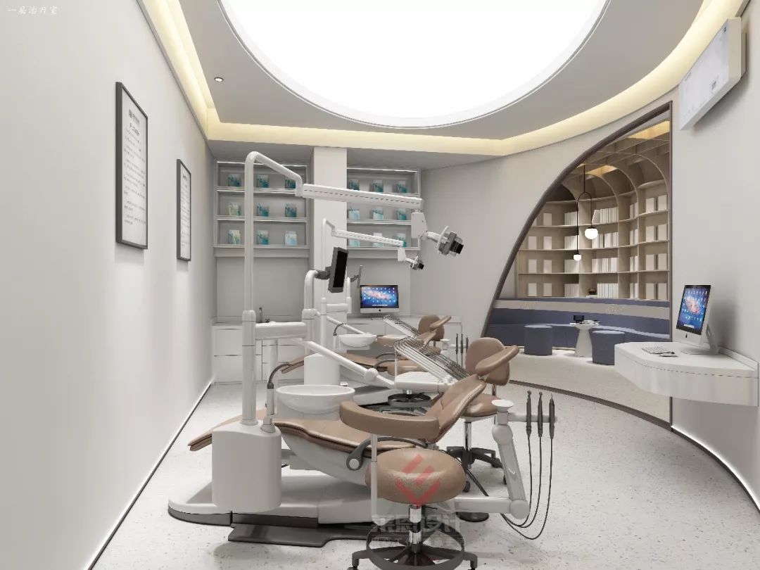 太原 XX 口腔,现代简约风格的时尚雅致空间-31