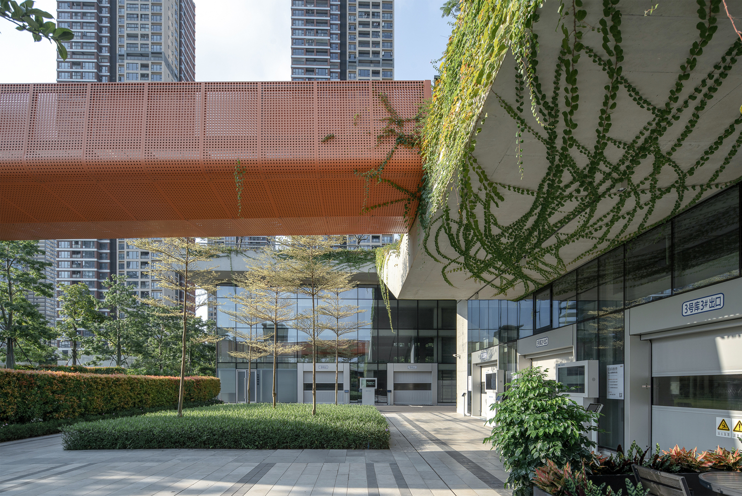 深圳万科社区 A1-B2 与公交车站-37