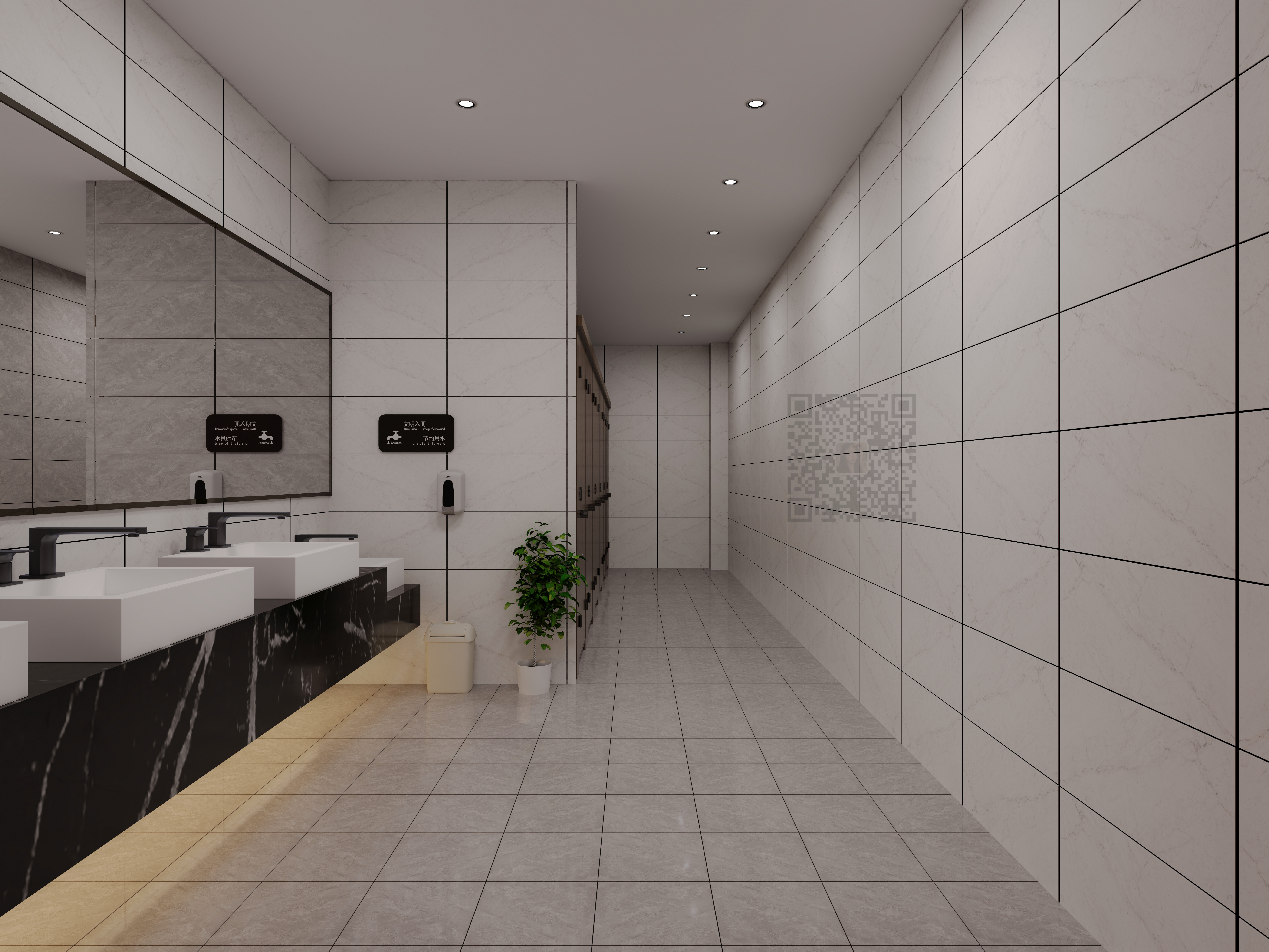 便民服务站  高清效果图案例-5