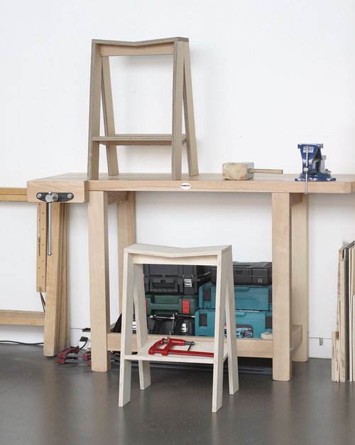 Wooden stools（木制凳子系列）-17