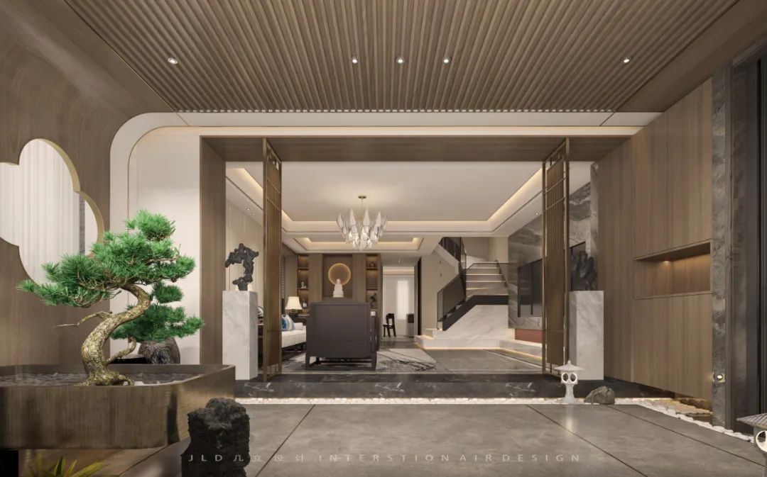 现代中式家居设计丨中国漳州丨JLD 设计-9