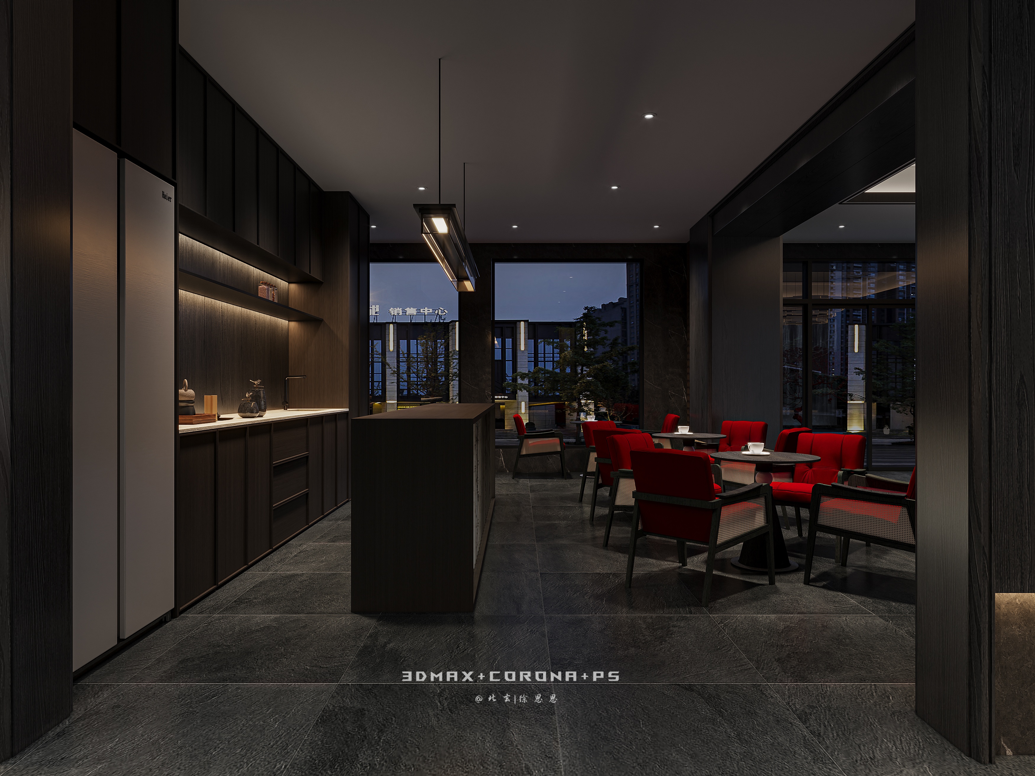 竹影山光里的雅宴：当新中式遇见当代奢居-6