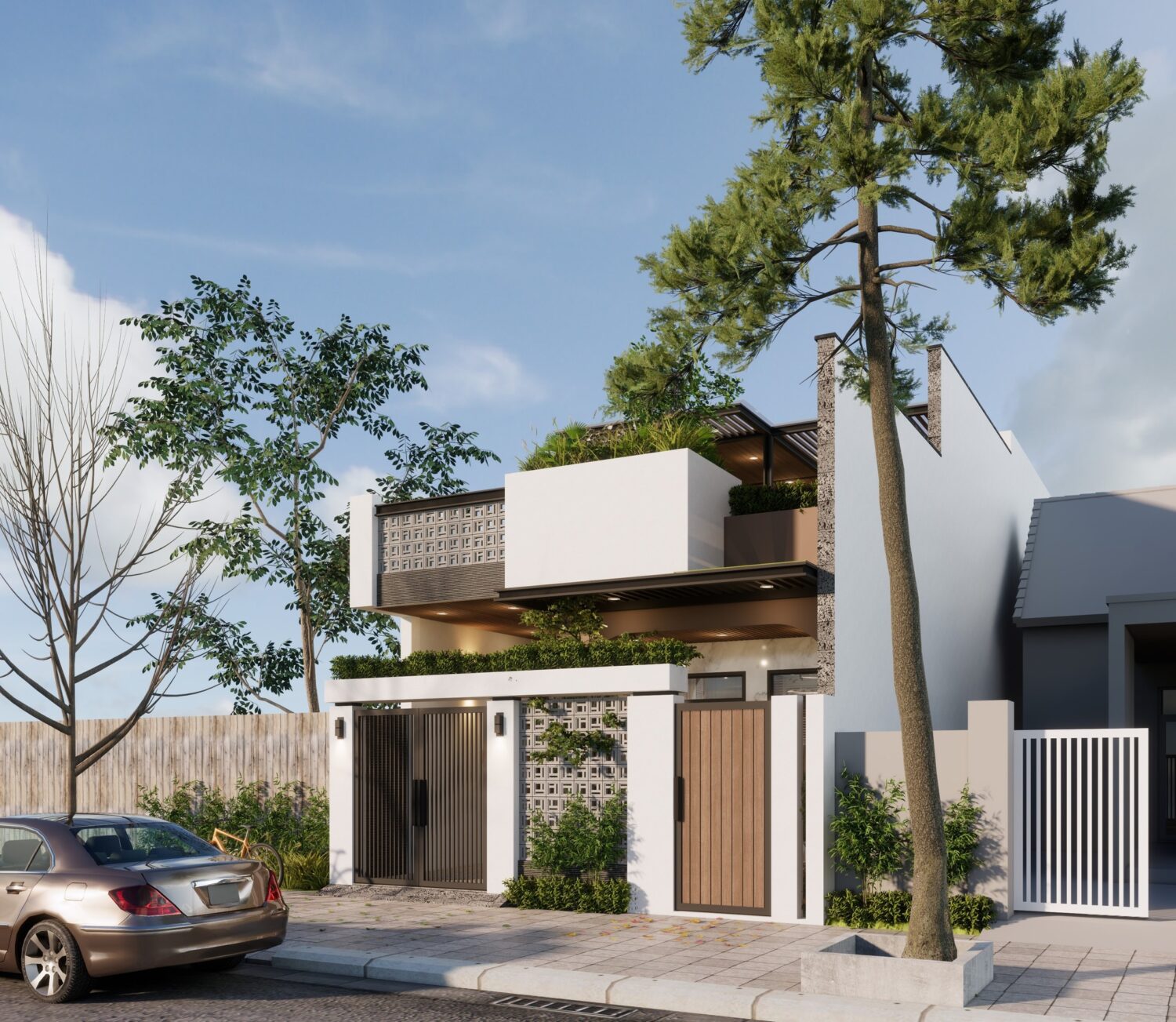 免费的SketchUp房屋场景模型丨Pham Thanh Cong-9