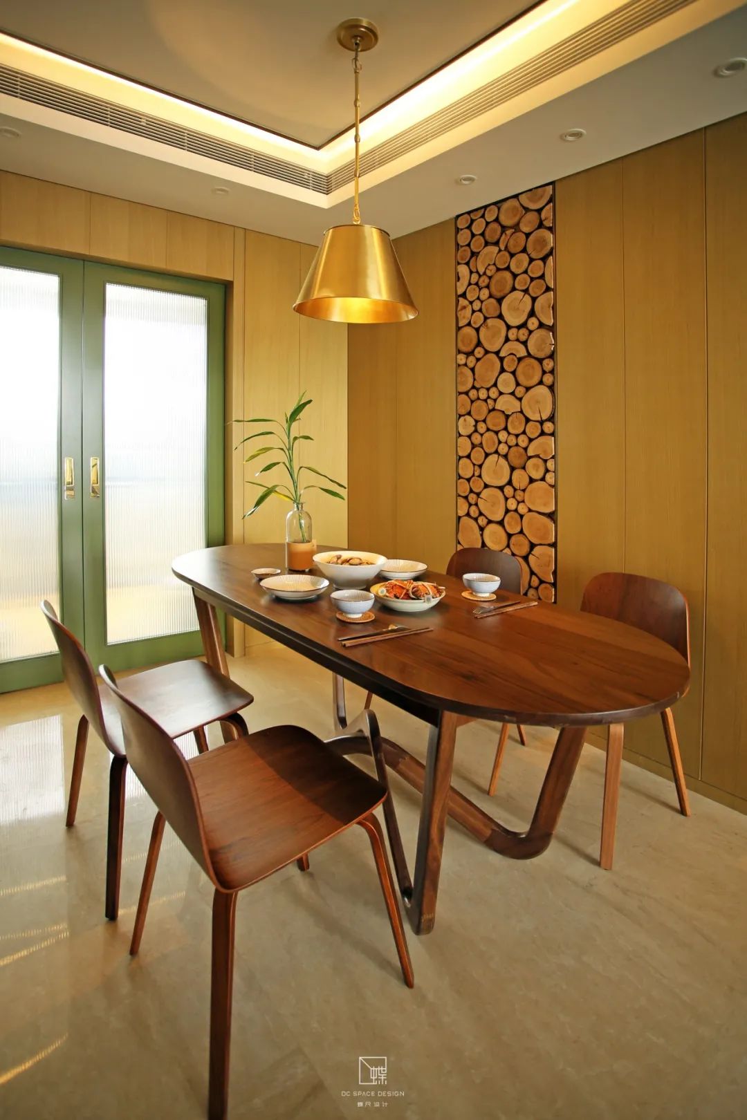 自然之韵 | 上海滨江精装房软装设计案例-60