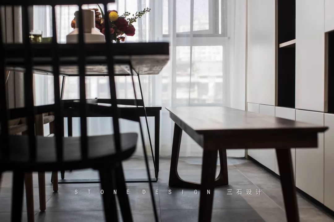 奶油色调的家丨中国台州丨三石设计工作室-63