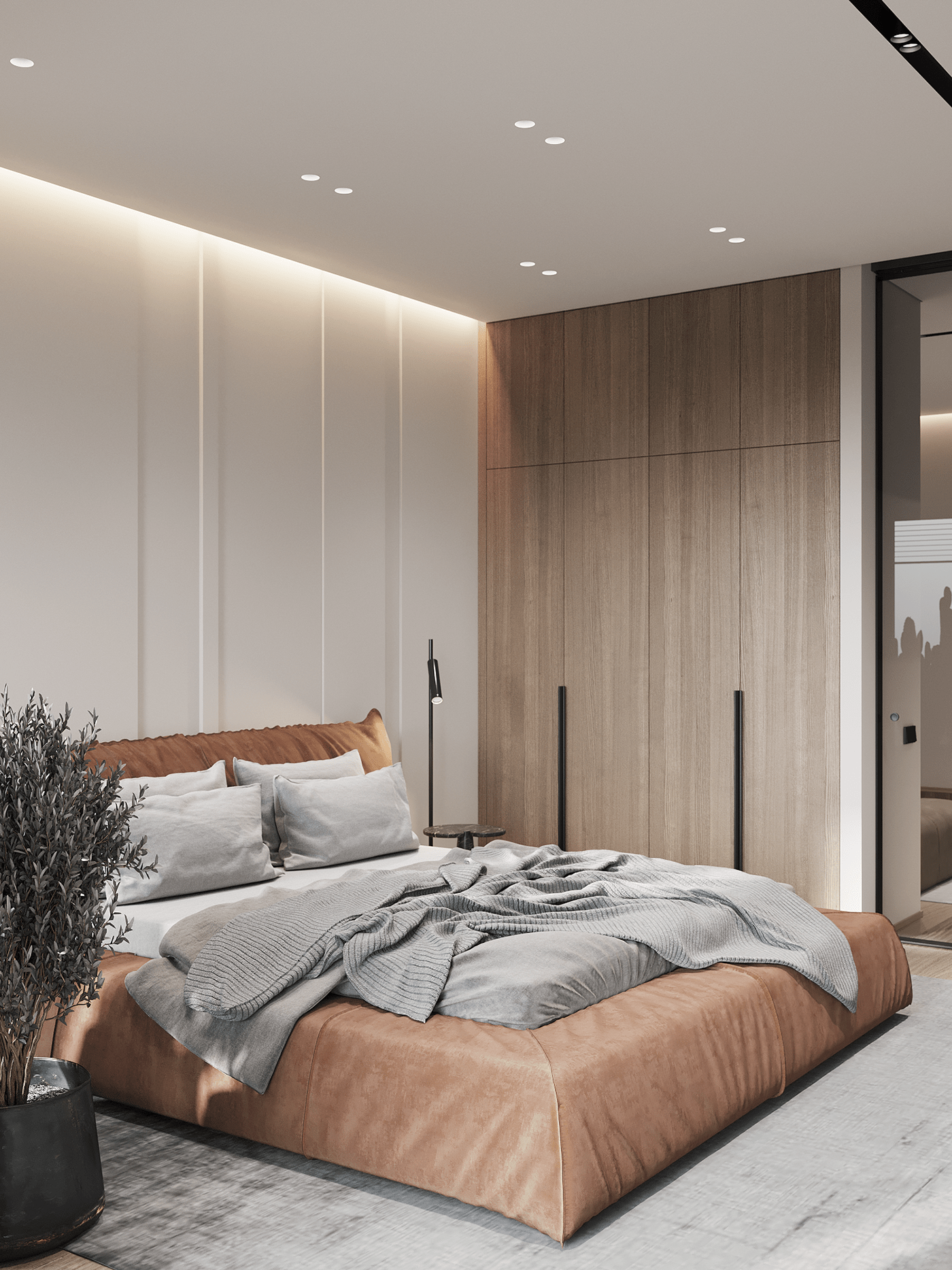 84㎡现代简约二居室丨OD design studio-11