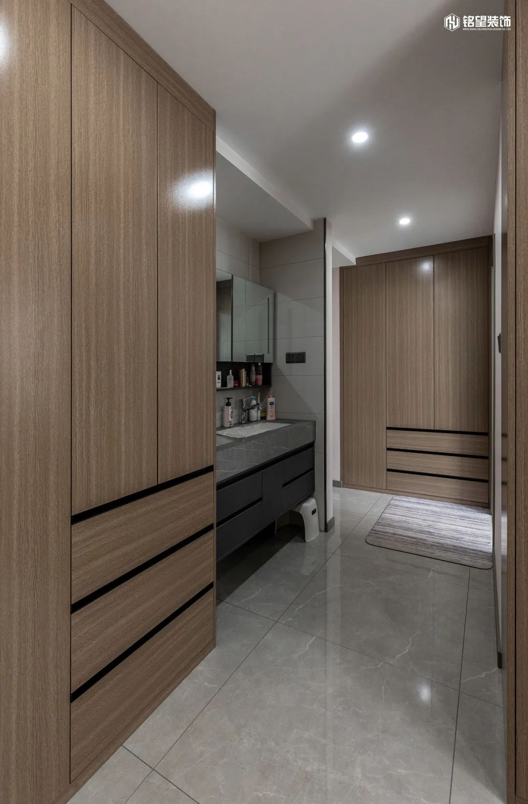 明发滨江新城 · 现代简约的无边界空间丨铭望装饰-46