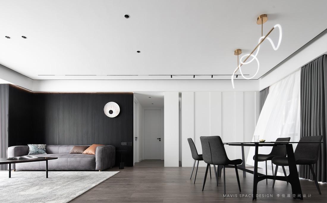 黑白灰简约空间 · 精装房改造案例-14