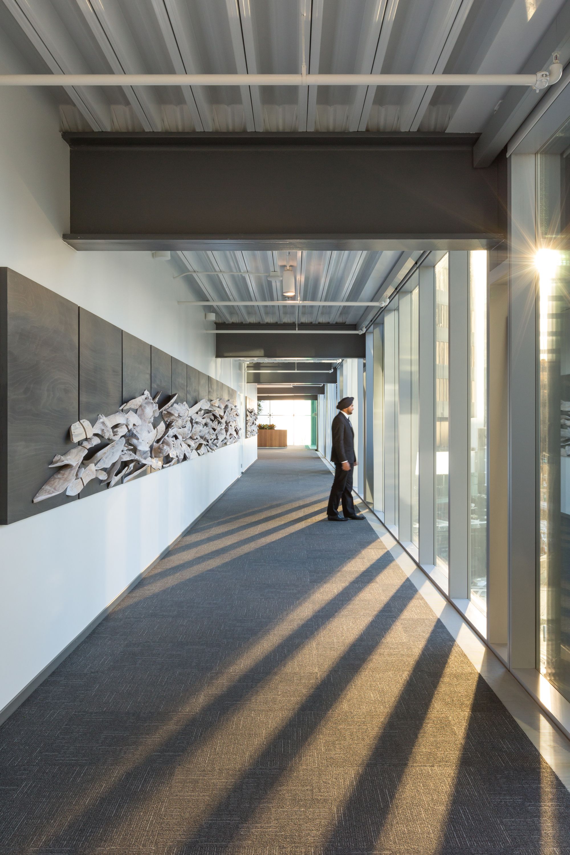 温哥华 TELUS 总部 | 现代办公空间的绿色与艺术融合-33