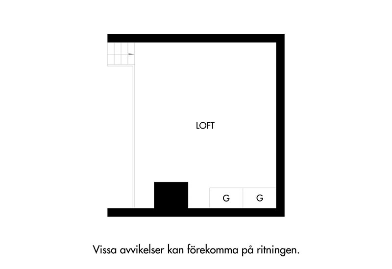 斯德哥尔摩 40 平米时尚阁楼，干花装点温馨空间-29