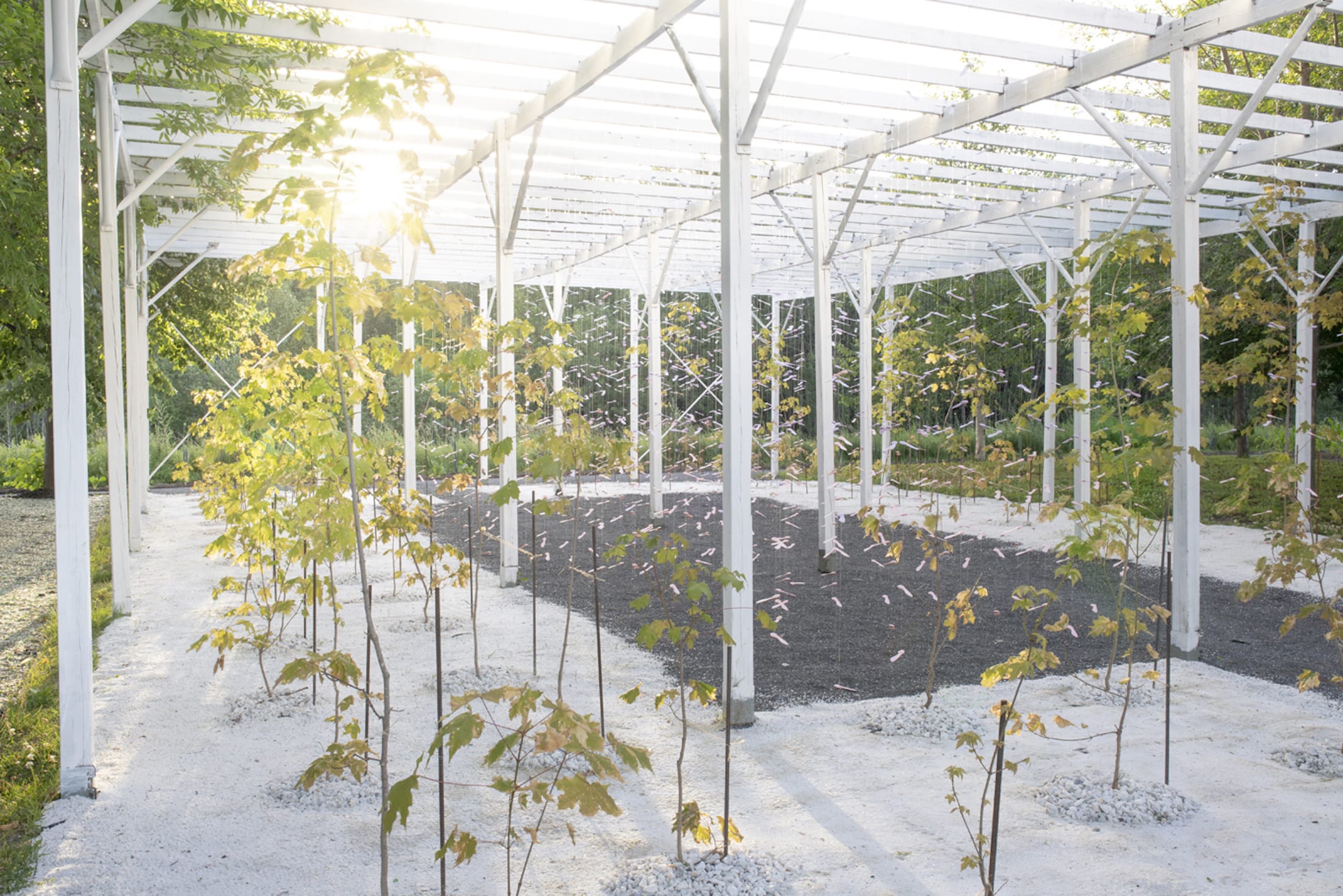 2019 加拿大国际花园节 | 彩色“岩石”结构装置引人入胜-30