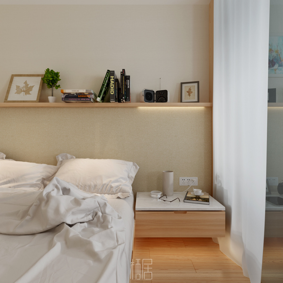 小户型逆袭 | 48 平米一居室变身三室三厅三卫一厨设计-6