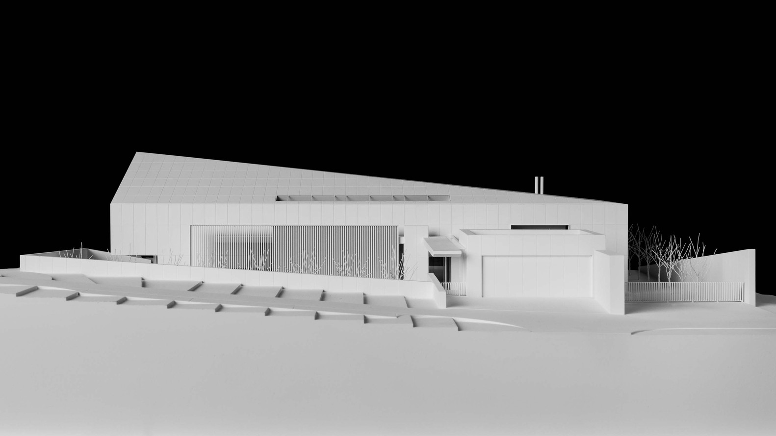 Richard Meier - Partners Designs Two Villas for Ground-66