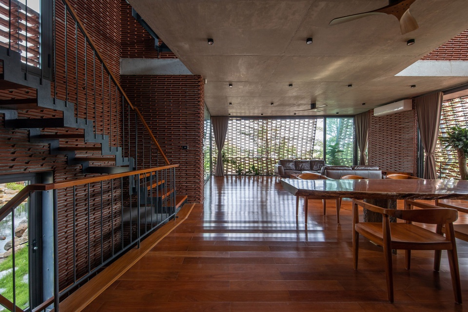 瓦巢住宅丨越南丨H&P Architects-61