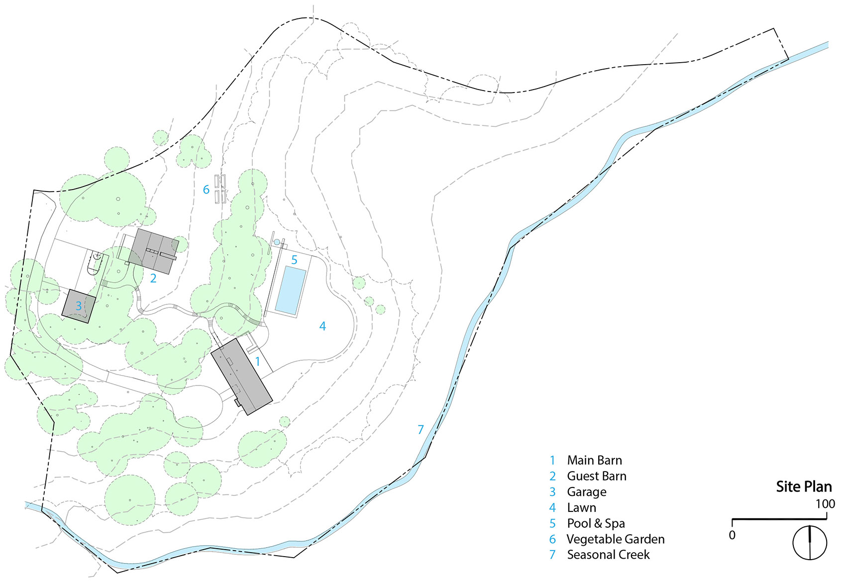 美国大谷仓住宅丨Faulkner Architects-39
