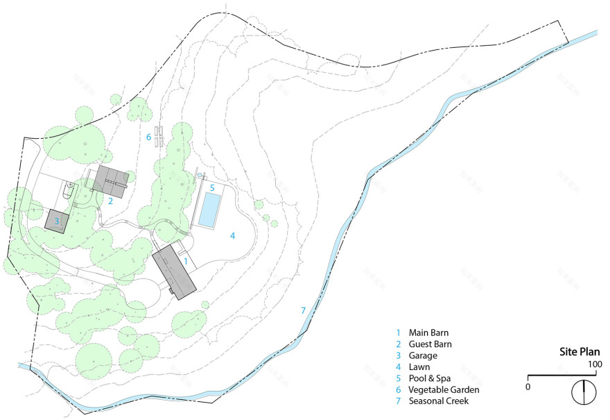 美国大谷仓住宅丨Faulkner Architects-39
