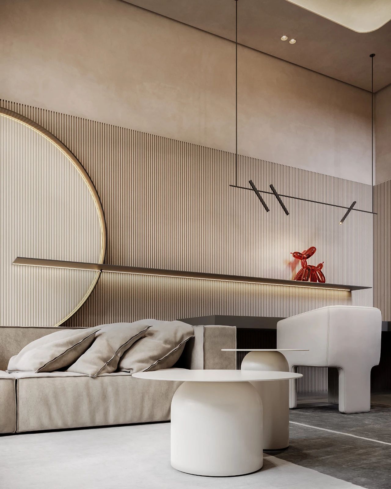 504㎡三层极简别墅设计丨LeQB Architects-113