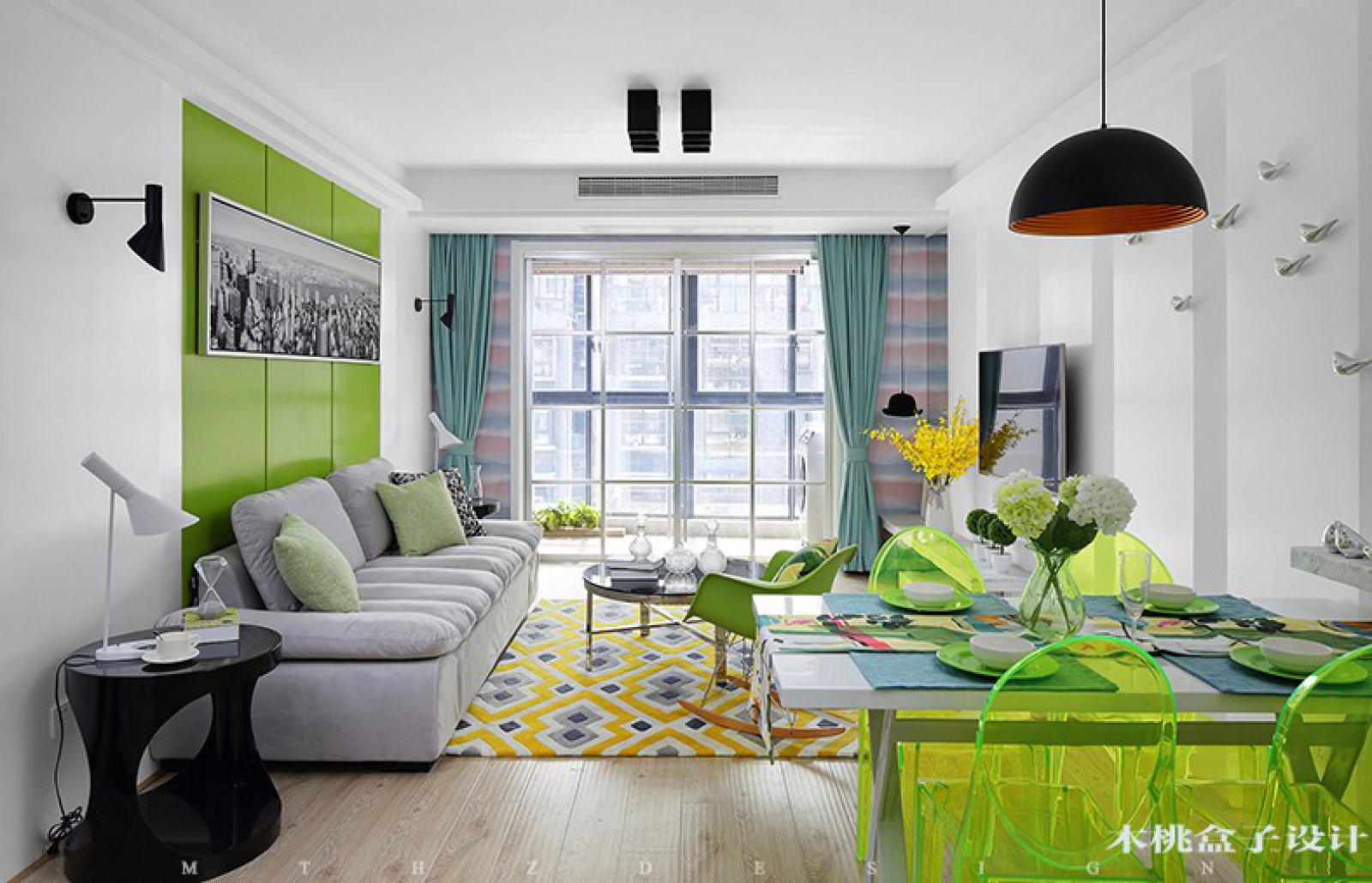 95㎡南京世纪东山住宅设计-3