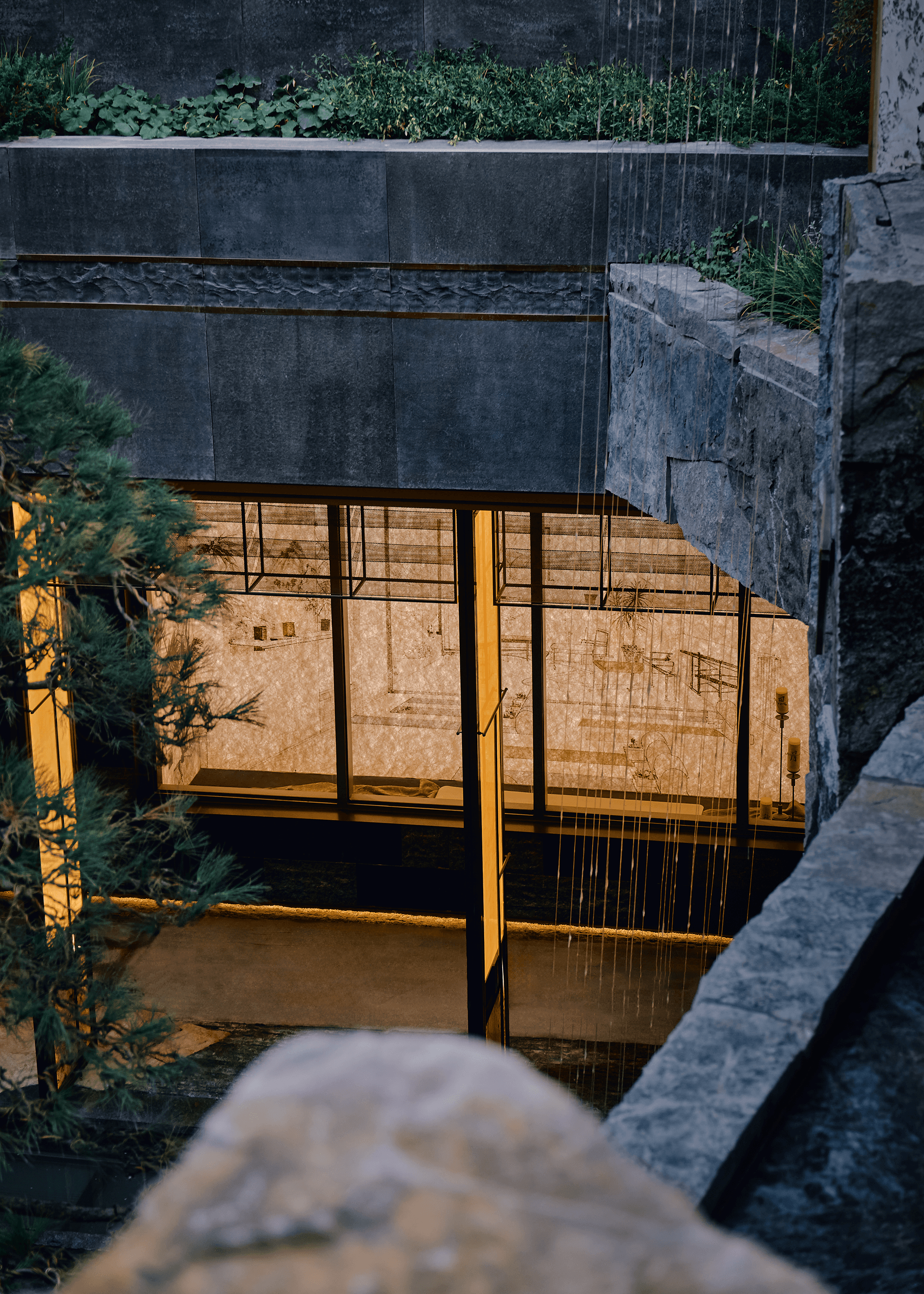 越秀运河樾丨中国杭州丨集艾设计(褚震团队负责空间设计,汪丽团队负责软装设计)-37