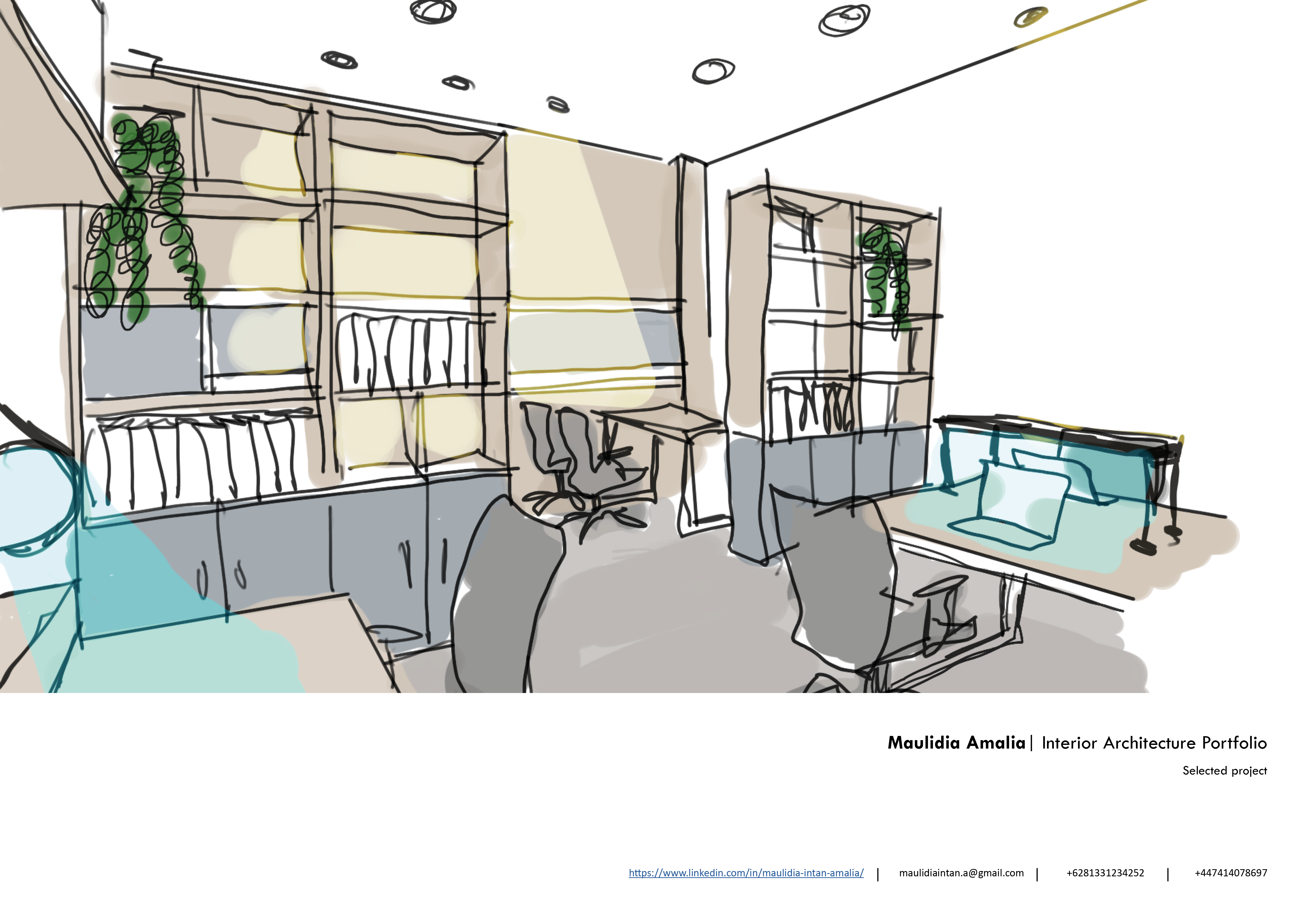 Interior Architecture Portfolio 2025-0