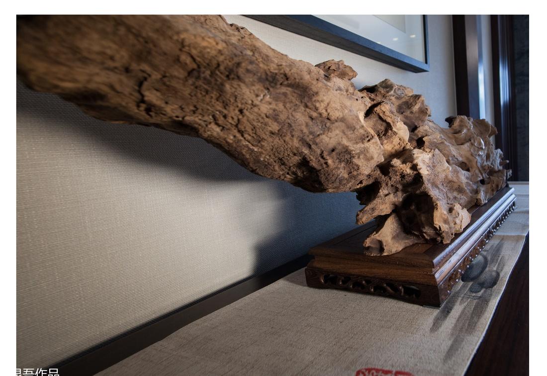 现代中式客厅设计，展现自然对称之美-11