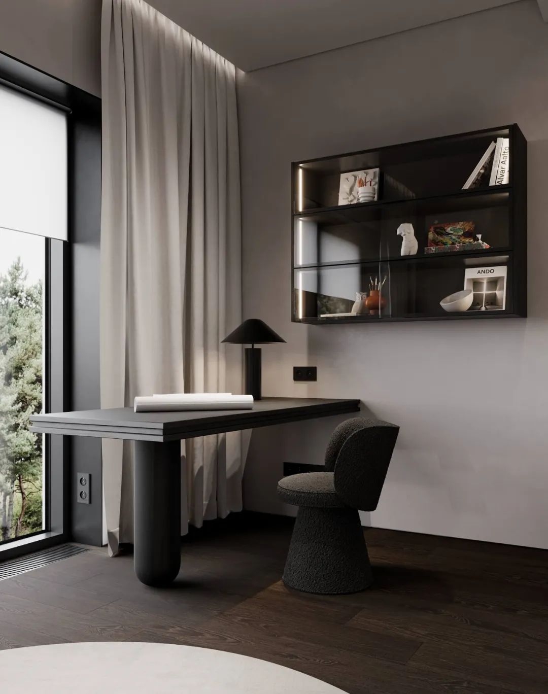 自然之韵 · 290㎡极简空间设计丨STANISLAV ANANEV-28