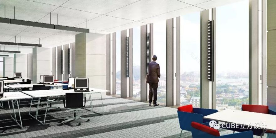 南开大厦 | 城市垂直森林,现代简约生态办公空间-47