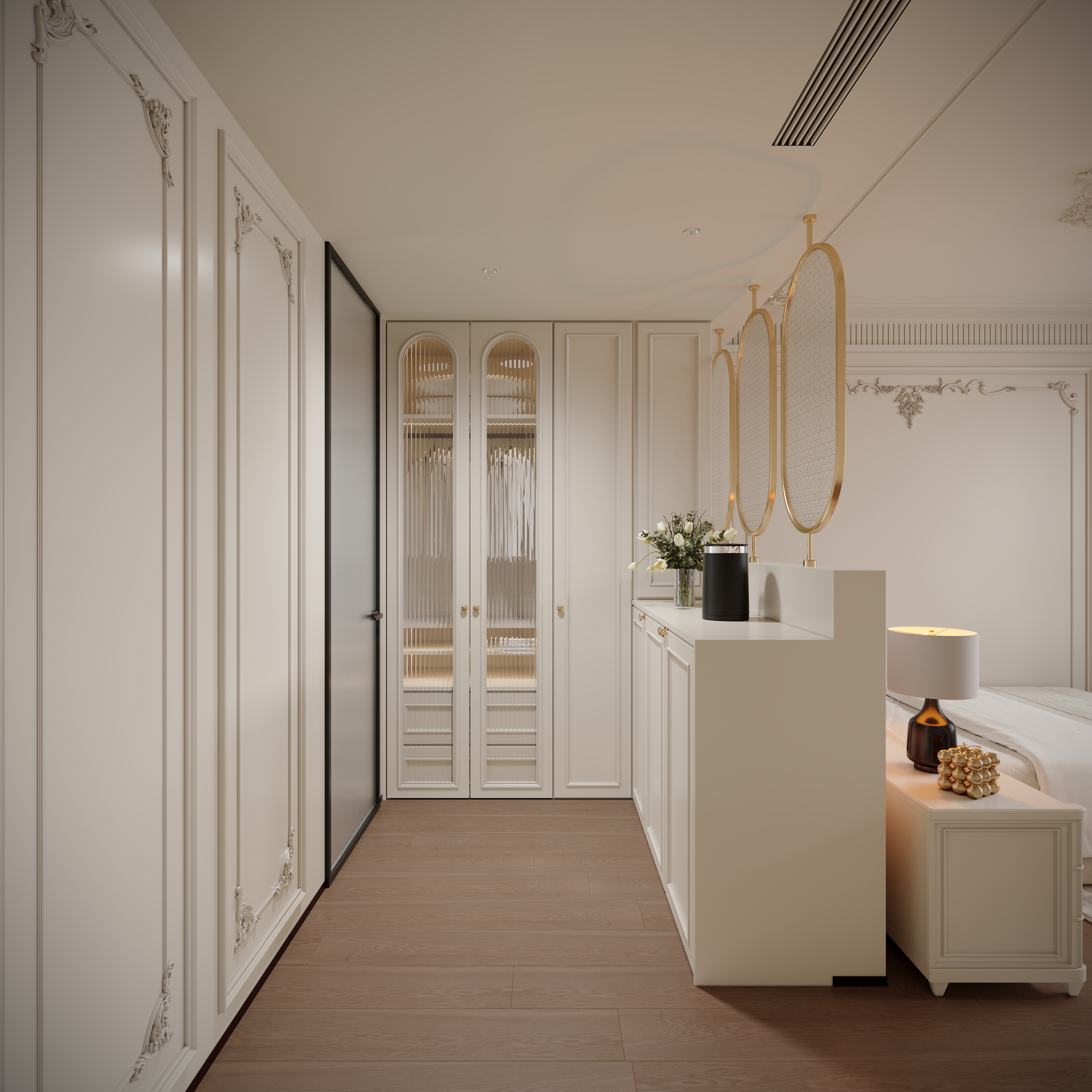 近期渲染 夜景新中式-16