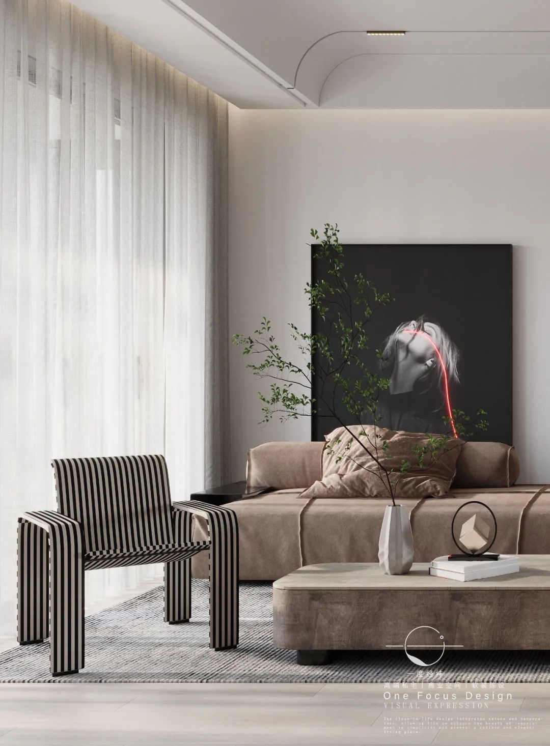 原木淡幽清香的超然住所设计丨中国广州丨一度经纬-17