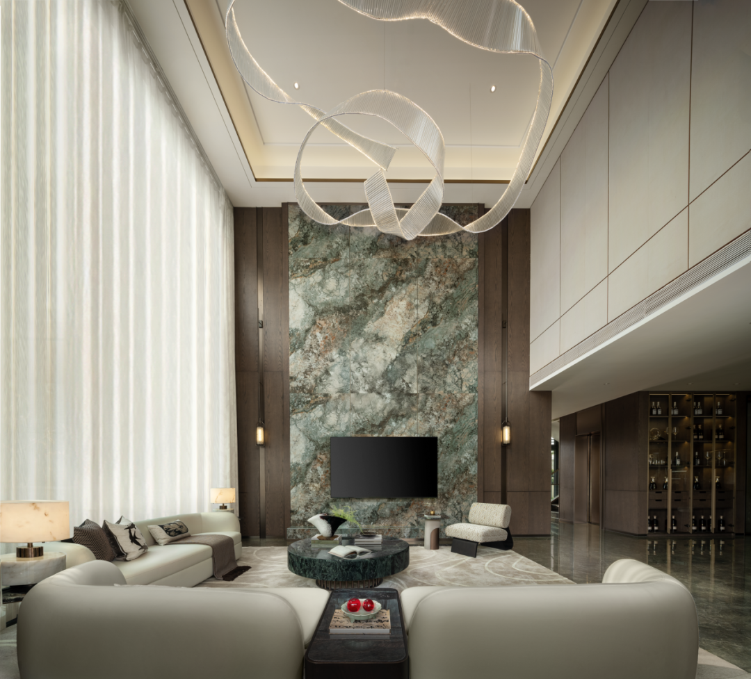 匠著|凤樾府640㎡珍藏别墅：东意西境下的隐奢哲学-9